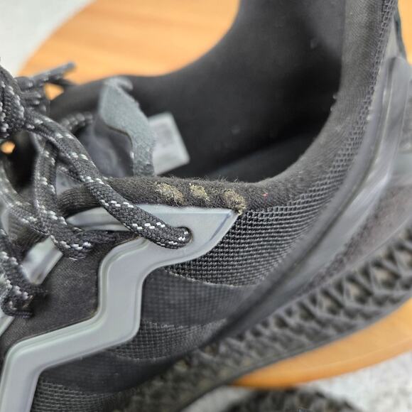 Adidas ZX 2K 4D Triple Core Black Athletic Gym Daily Sneakers Mens 9.5 FZ3561 - Picture 12 of 13